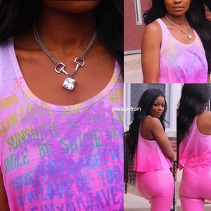 Pink Positive | Mini Flair Top